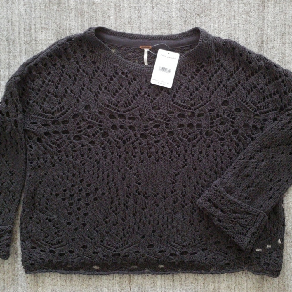 Free People Cotton Pullover NWT - Picture 2 of 5